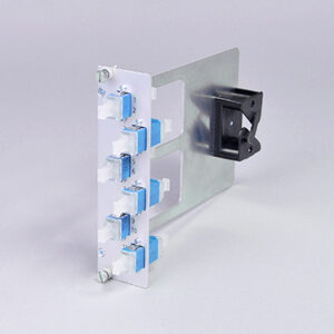 Einschubmodul 7TE, 6 x LCPC, SM, mit Bügel (3xLCPC duplex)