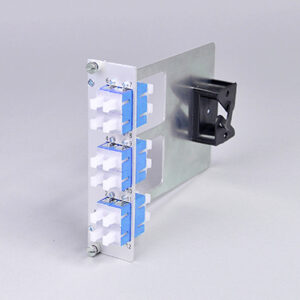 Einschubmodul 7TE, 12 x SCPC, SM, mit Bügel (6xSCPC duplex)