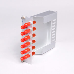 Einschubmodul 7TE, 8 x STPC, SM, mit Überlängenfach