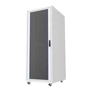 Serverschrank PremioNET, 42HE / 19", 2053x800x1000mm (HxBxT), grau