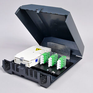 Venus-Box mit Schloss, 6 x LSH / E2000®APC FBW, SM