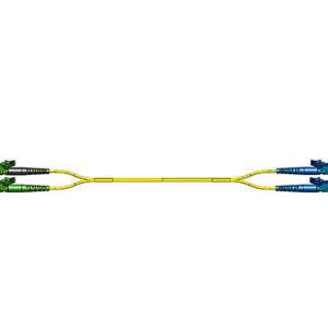 Patchkabel Fig.8, 1.7mm, LSH/E2000®APC-LSH/E2000®PC, 9/125µm, 5.0m
