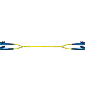 Patchkabel Fig.8, 1.7mm, LSH/E2000®PC-LSH/E2000®PC, 9/125µm, 2.0m